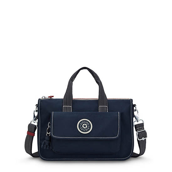 Plecaki Kipling Bryana Shoulder Bag Niebieskie | PL 1164RV